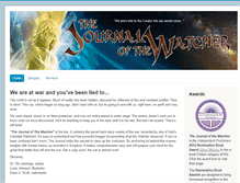 Tablet Screenshot of journalofthewatcher.com